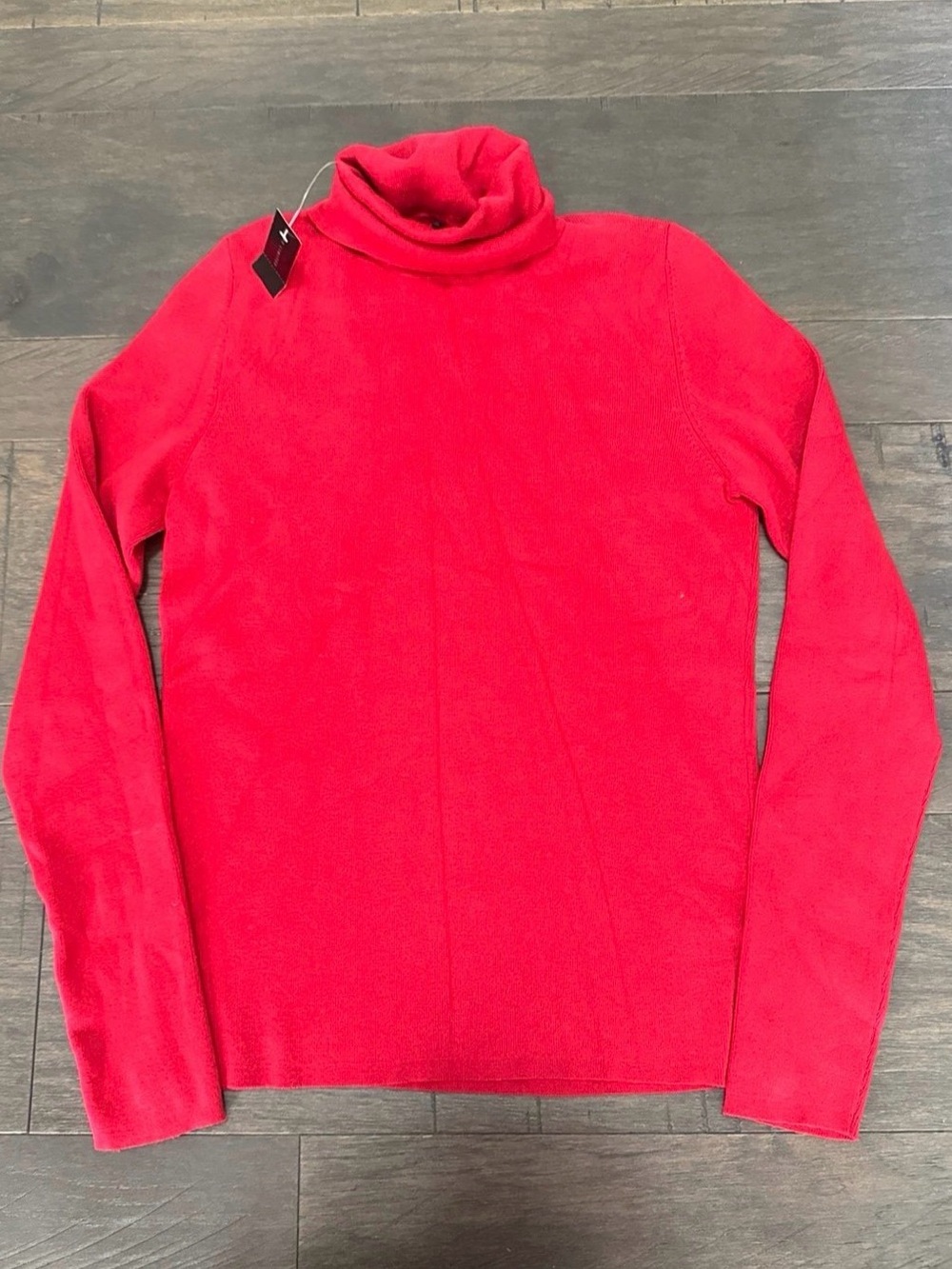 The Limited Bright Red Turtleneck Sweater